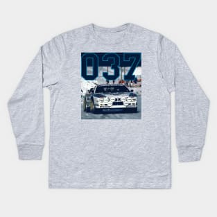 rally car Kids Long Sleeve T-Shirt